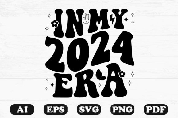 In My 2024 Era Retro Wavy Svg T-shirt