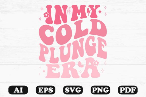 In My Cold Plunge Era Retro Wavy Svg Review