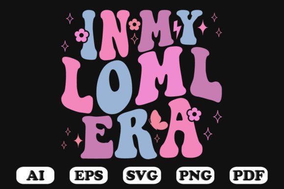In My LOML Era Retro Wavy Svg