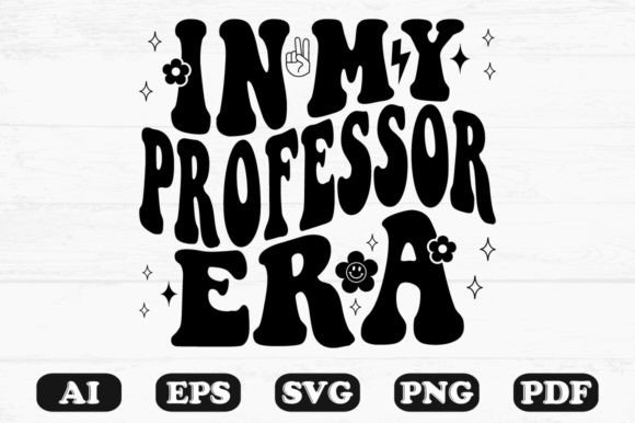 In My Professor Era Retro Wavy
