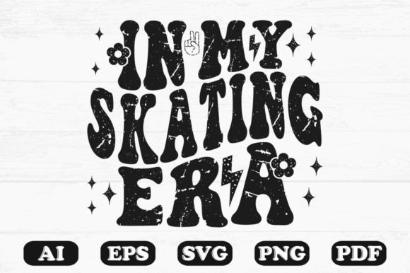 In My Skating Era Svg T-shirt