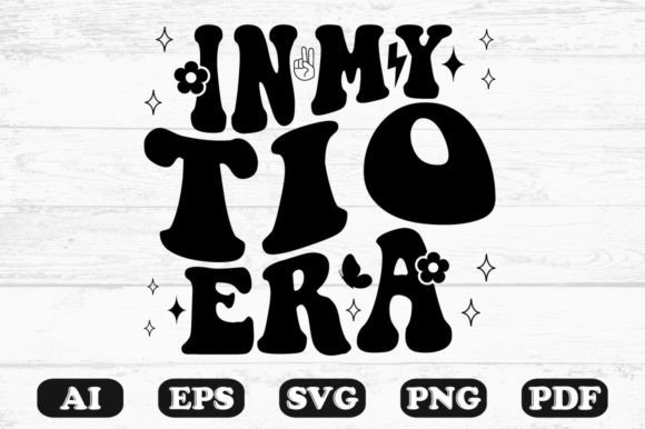 In My Tio Era Retro Wavy Svg T-shirt